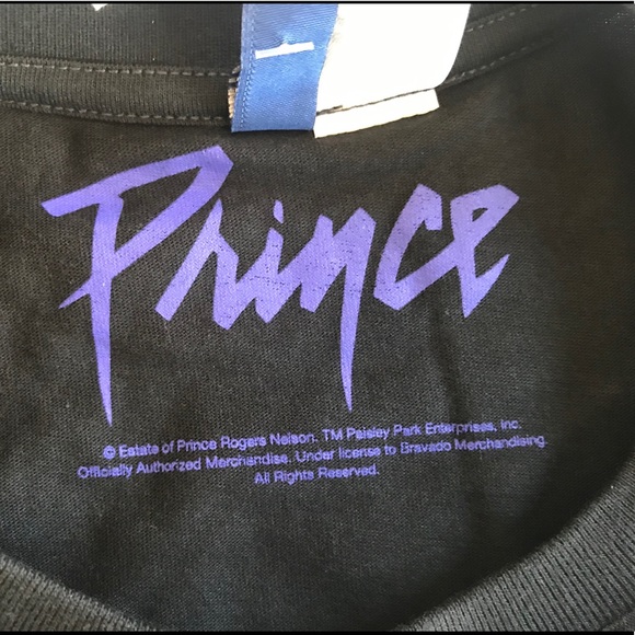 PRINCE Purple Rain Licensed T-shirt NWT Size: XS - Picture 3 of 5